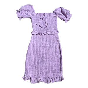 Princess Polly Margie Mini Dress Purple Ladies 2